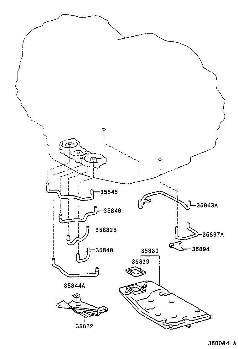  CAMRY |  VALVE BODY OIL STRAINER ATM