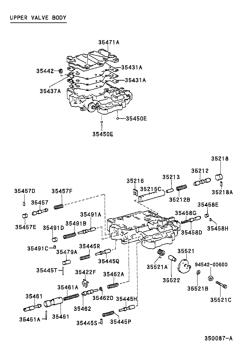  CAMRY |  VALVE BODY OIL STRAINER ATM