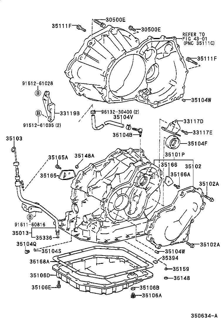  RAV4 |  TRANSMISSION CASE OIL PAN ATM