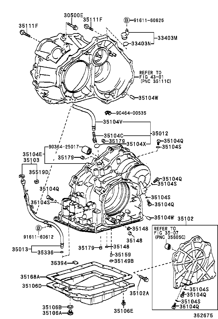  RX300 |  TRANSMISSION CASE OIL PAN ATM