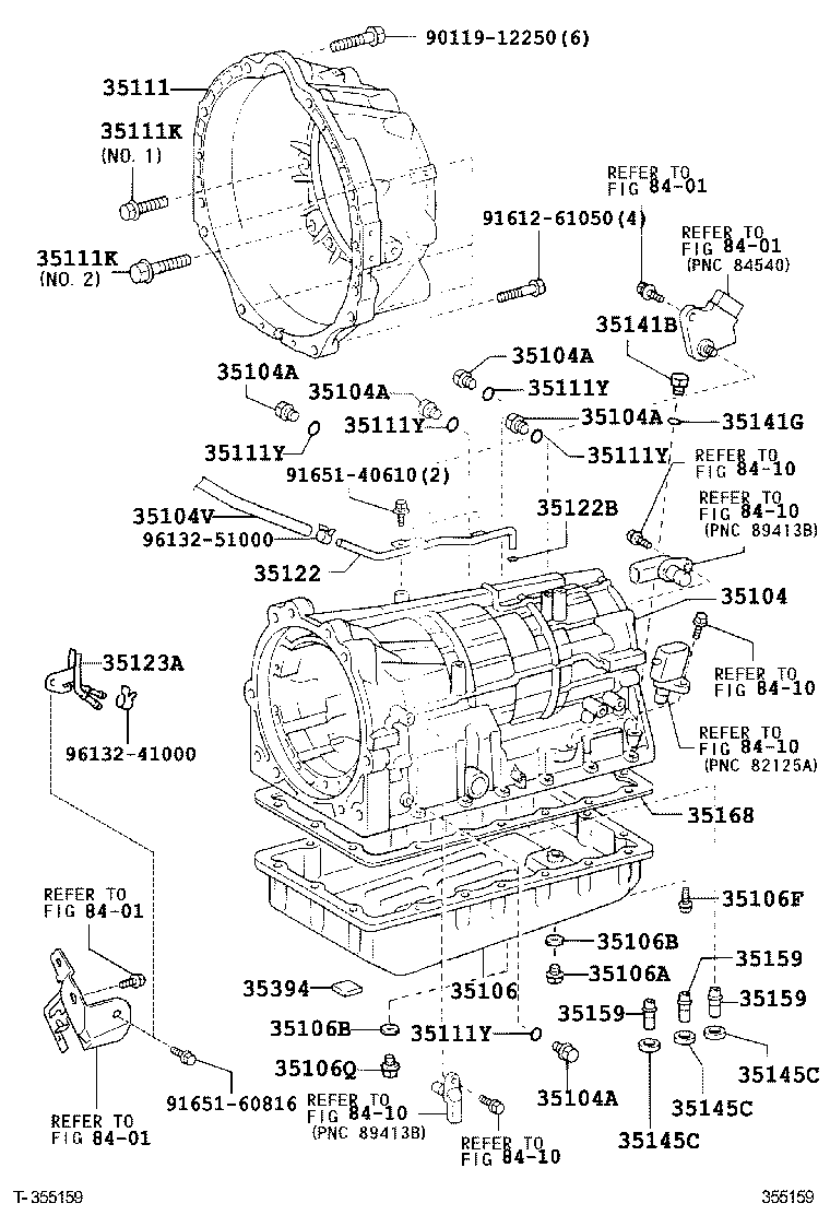  LAND CRUISER 100 |  TRANSMISSION CASE OIL PAN ATM