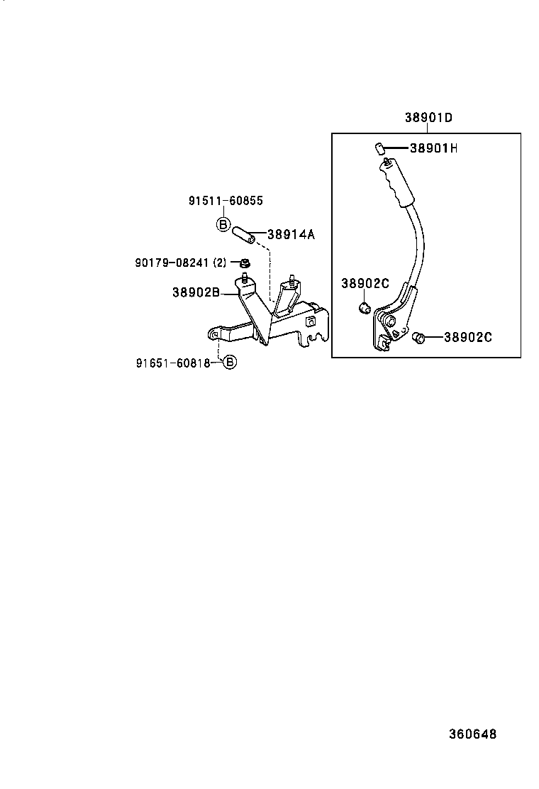  DYNA |  POWER TAKE OFF LEVER LINK