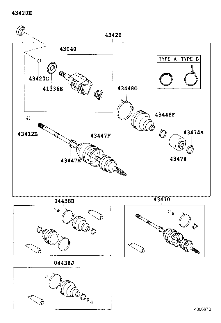  RAV4 |  FRONT DRIVE SHAFT