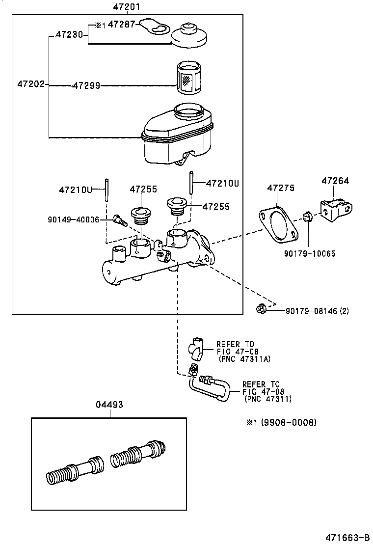  CAMRY JPP |  BRAKE MASTER CYLINDER