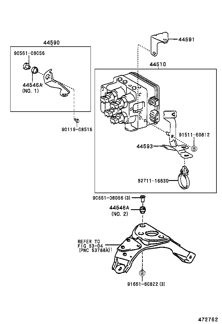  PRIUS |  BRAKE TUBE CLAMP