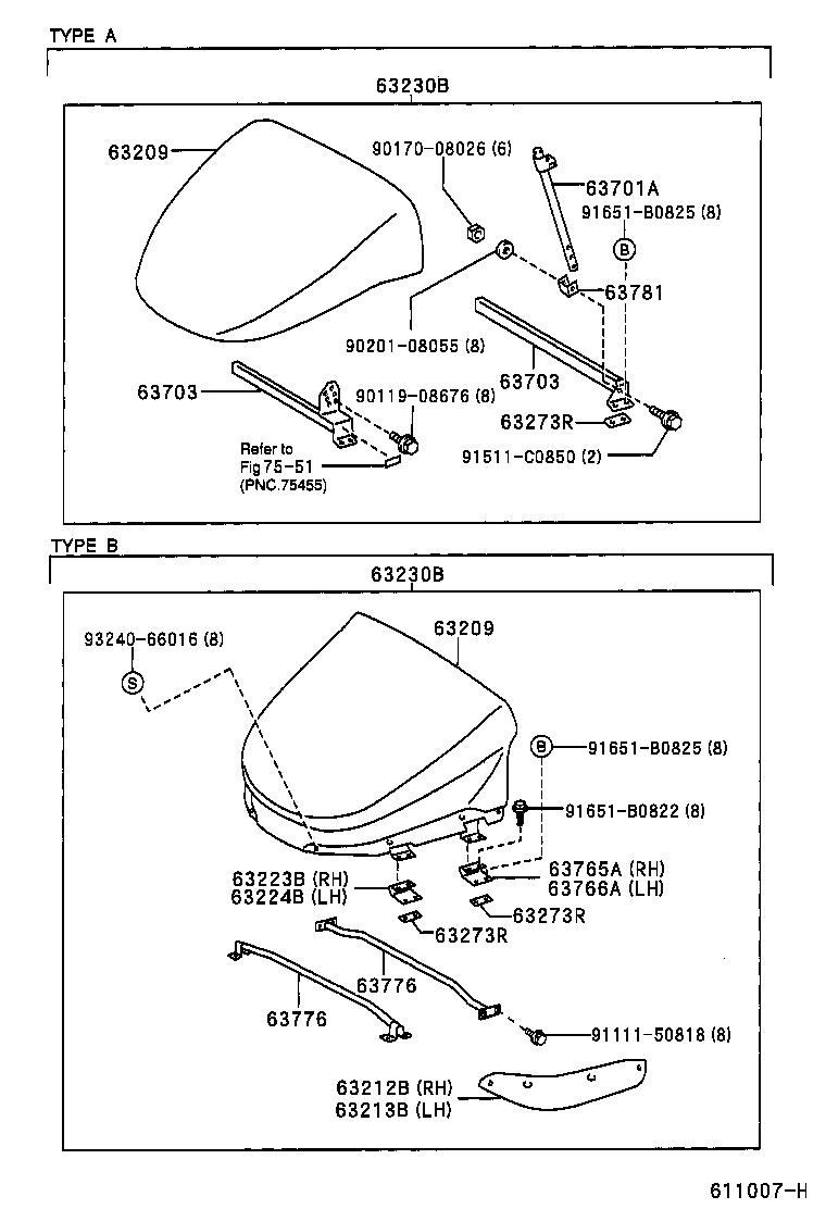  DYNA |  ROOF PANEL BACK PANEL