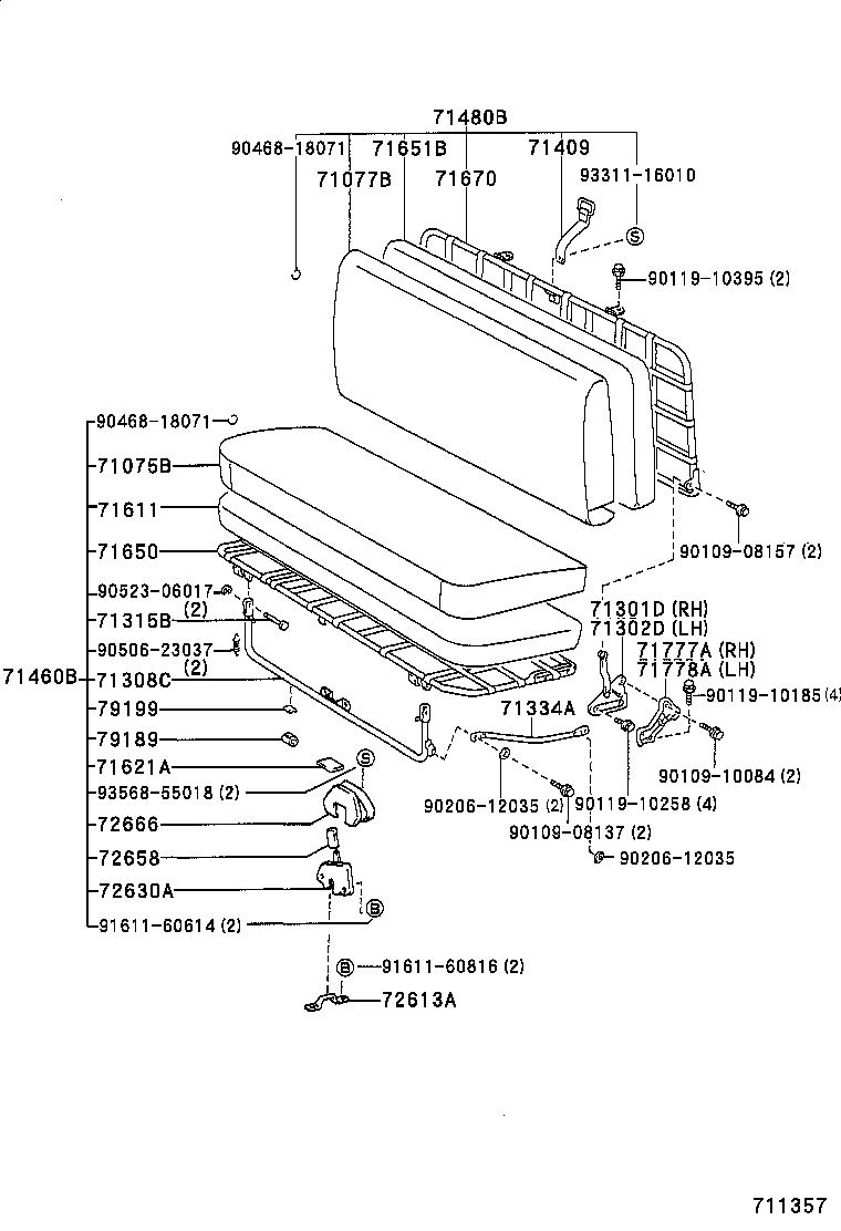  DYNA200 |  SEAT SEAT TRACK