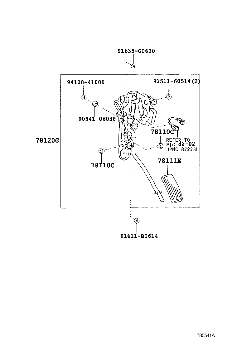  LAND CRUISER 90 |  ACCELERATOR LINK