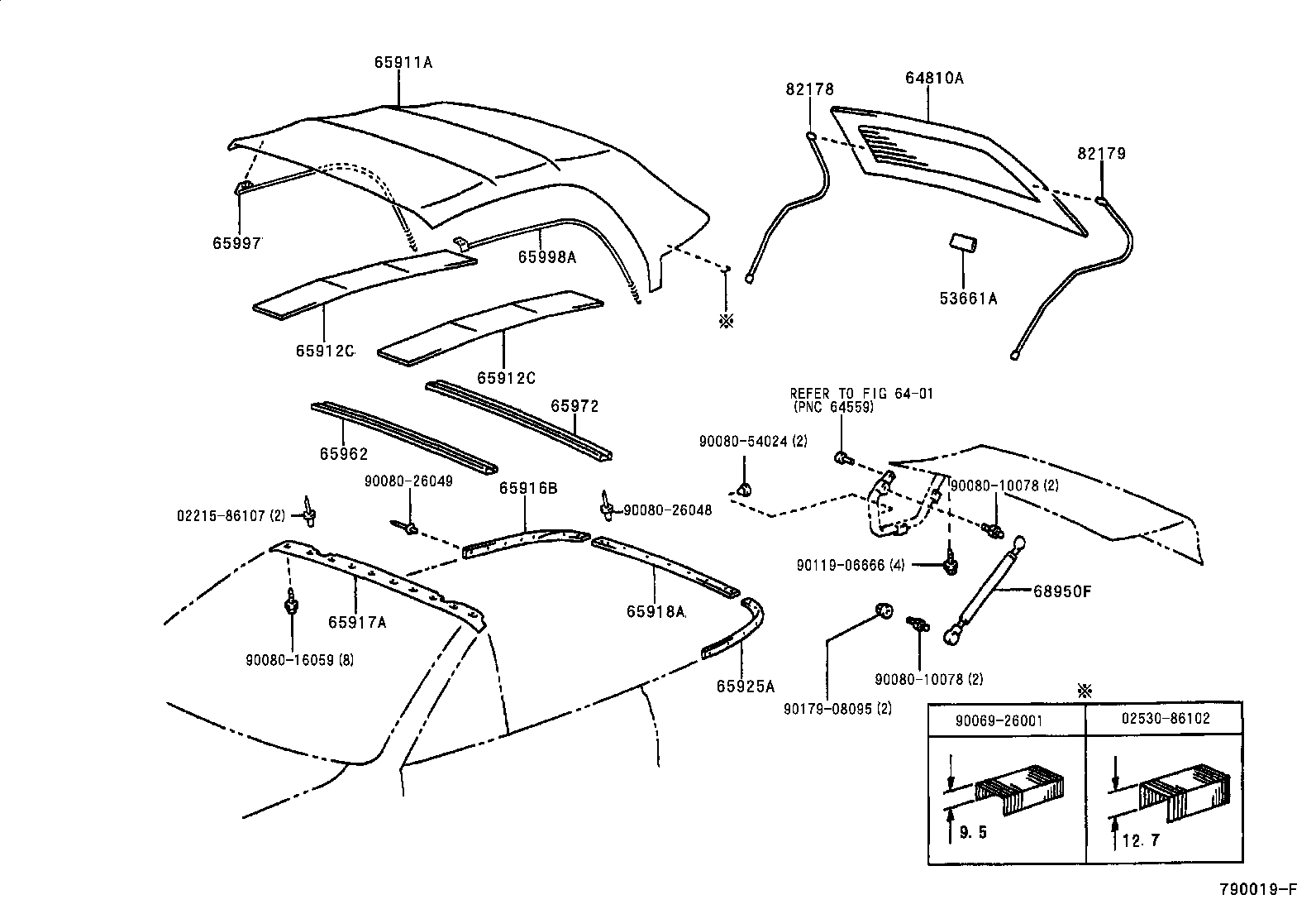  PASEO |  CONVERTIBLE PARTS