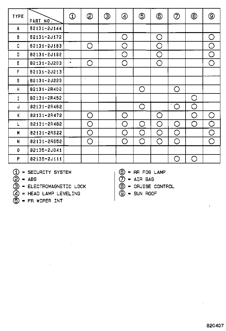  PREVIA |  WIRING CLAMP