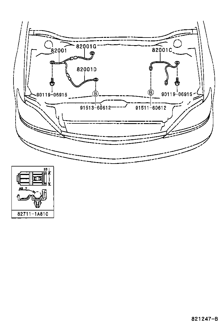  RX300 |  WIRING CLAMP