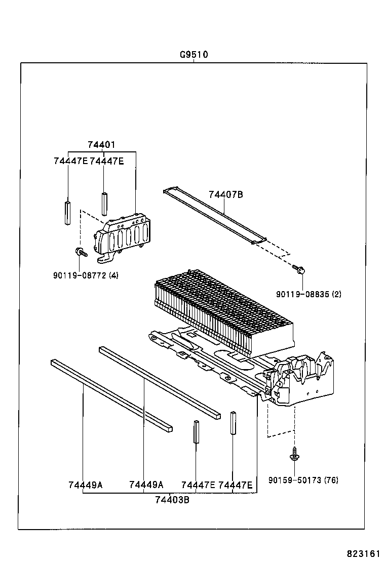  PRIUS |  BATTERY BATTERY CABLE