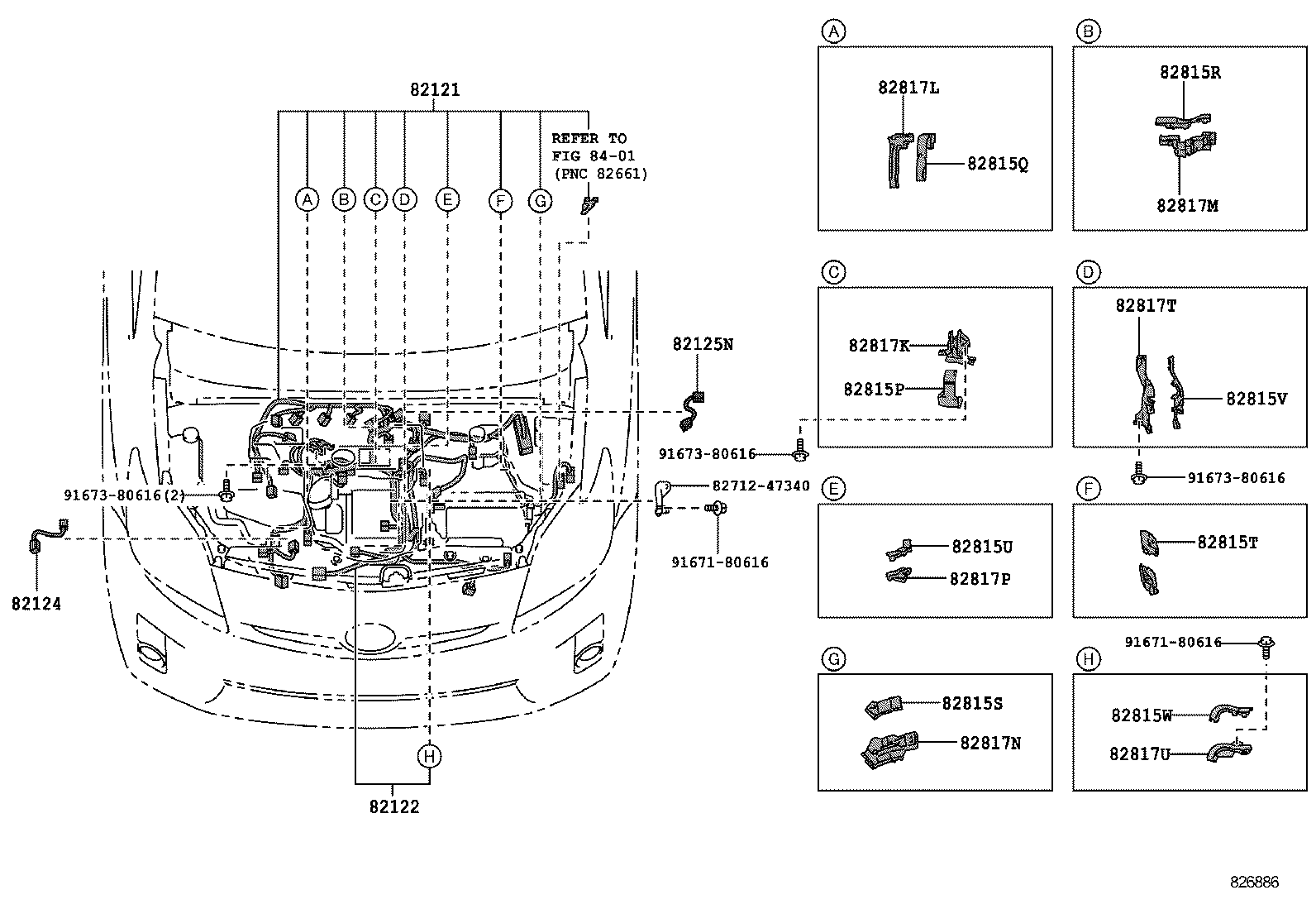  PRIUS PLUG IN HBD |  WIRING CLAMP