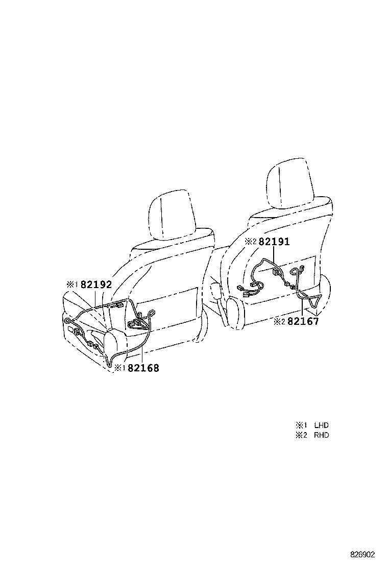  PRIUS PLUG IN HBD |  WIRING CLAMP