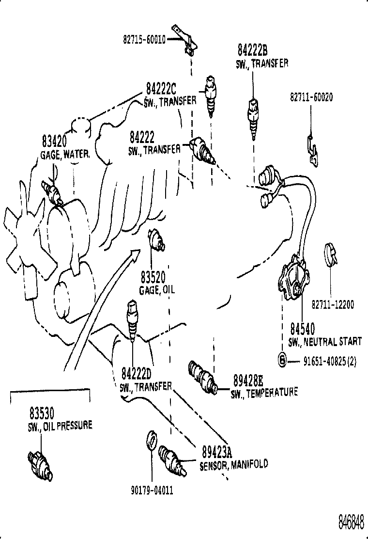  LAND CRUISER 80 |  SWITCH RELAY COMPUTER