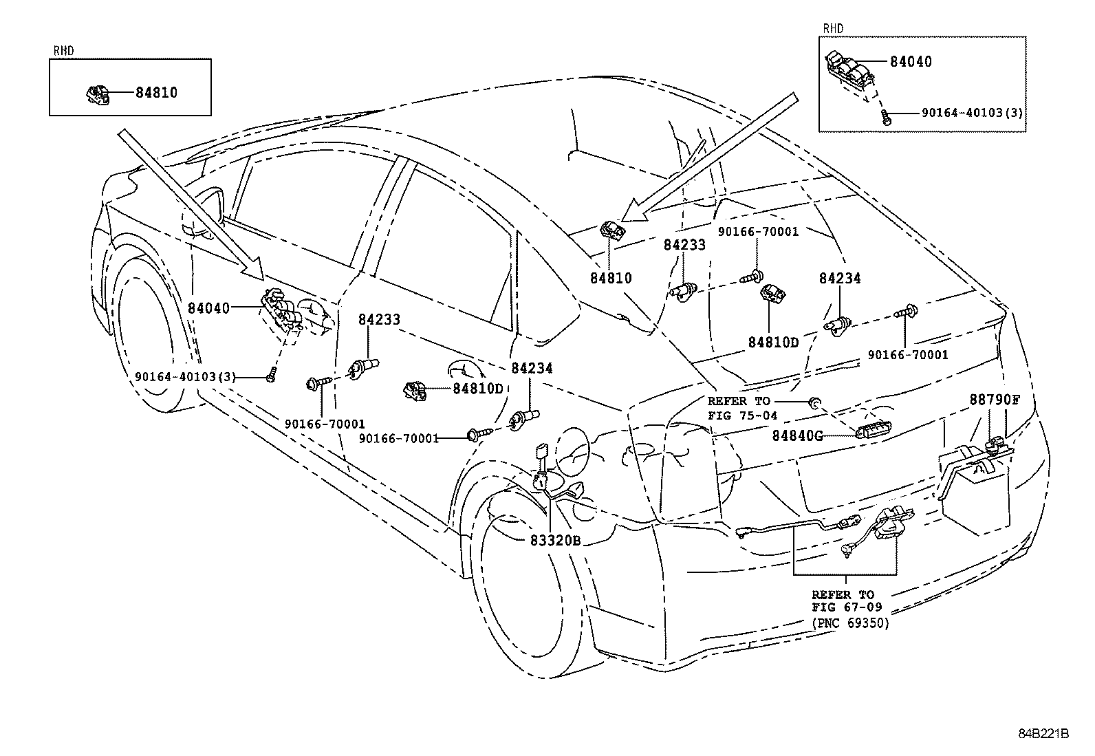  PRIUS PLUG IN HBD |  SWITCH RELAY COMPUTER