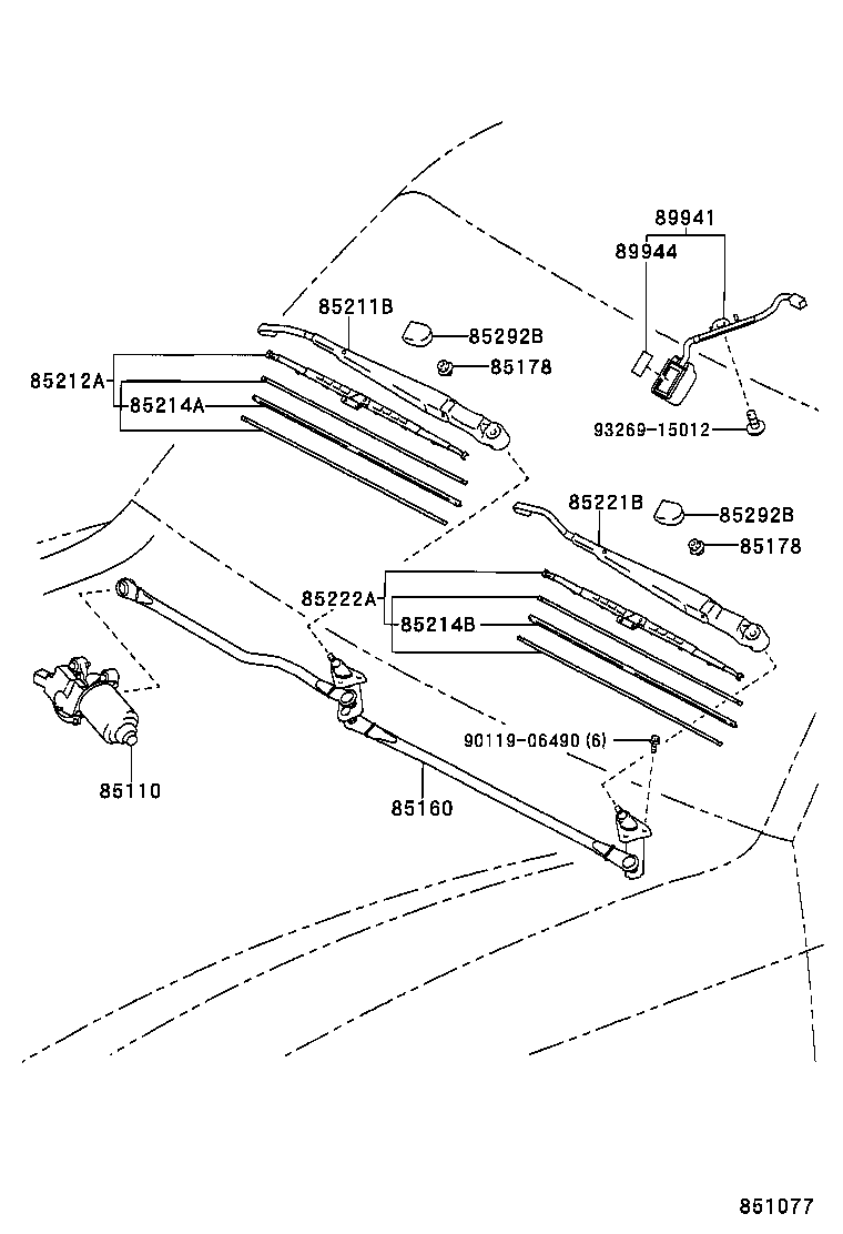  LX470 |  WINDSHIELD WIPER