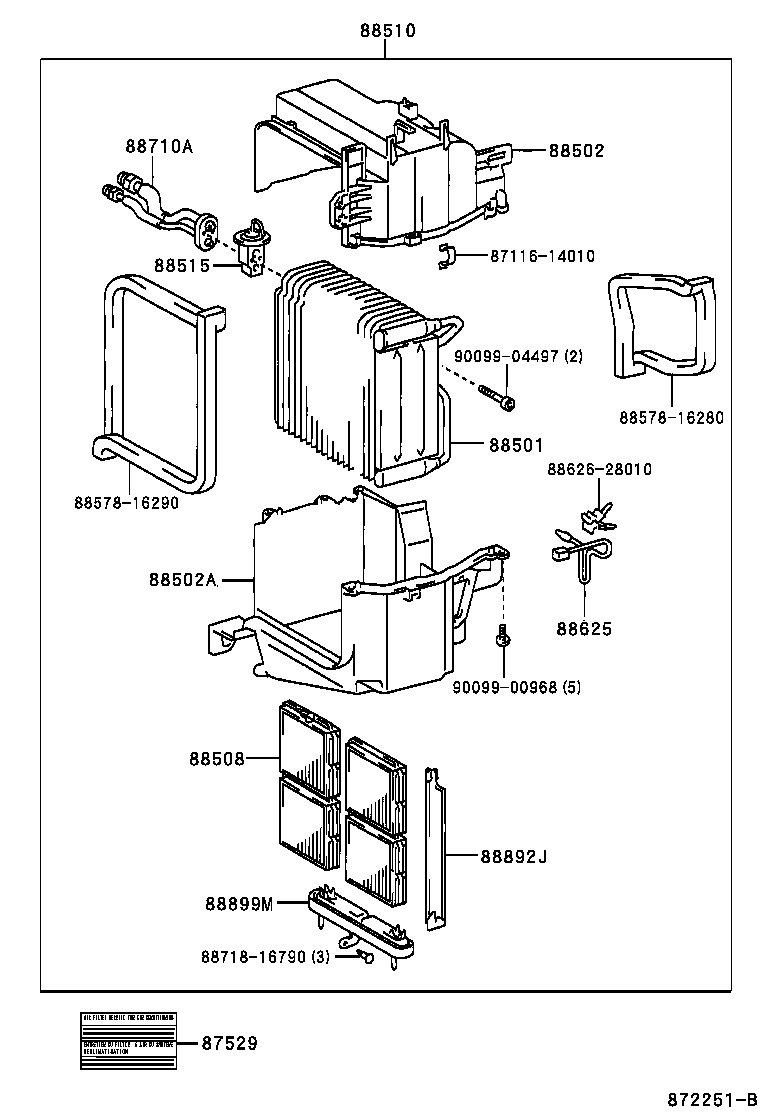  PASEO |  HEATING AIR CONDITIONING COOLER UNIT