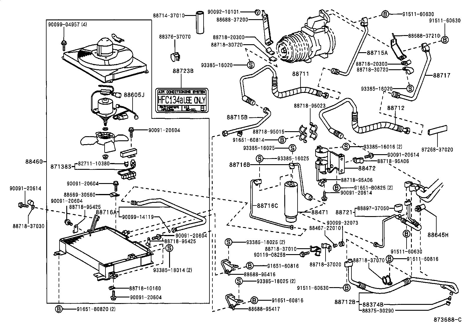  DYNA200 |  HEATING AIR CONDITIONING COOLER PIPING