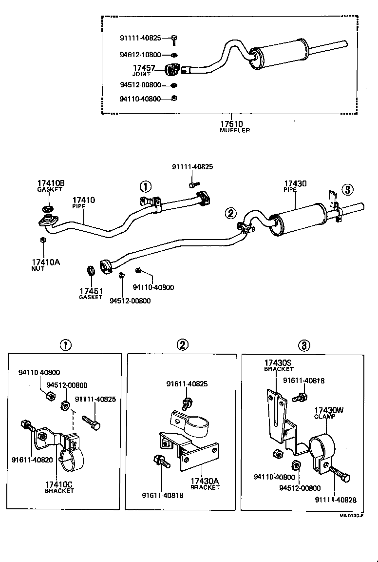  1000 |  EXHAUST PIPE