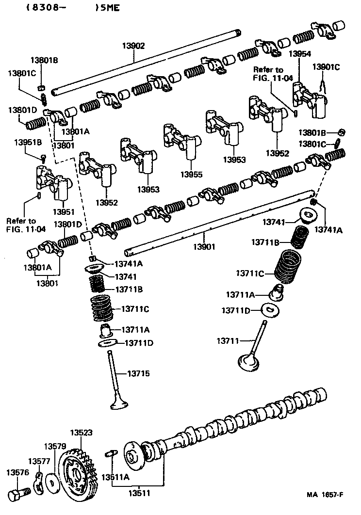  CRESSIDA |  CAMSHAFT VALVE