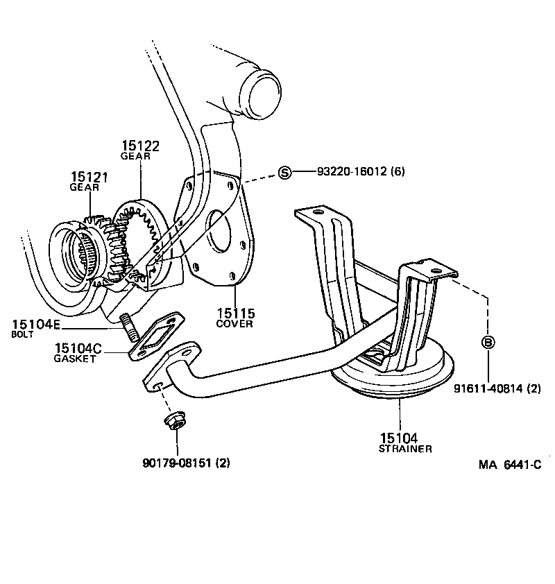  HIACE VAN COMUTER |  ENGINE OIL PUMP