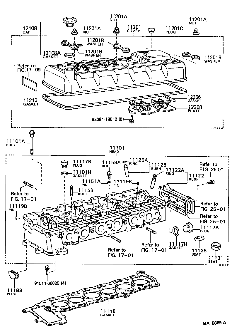  CRESSIDA |  CYLINDER HEAD