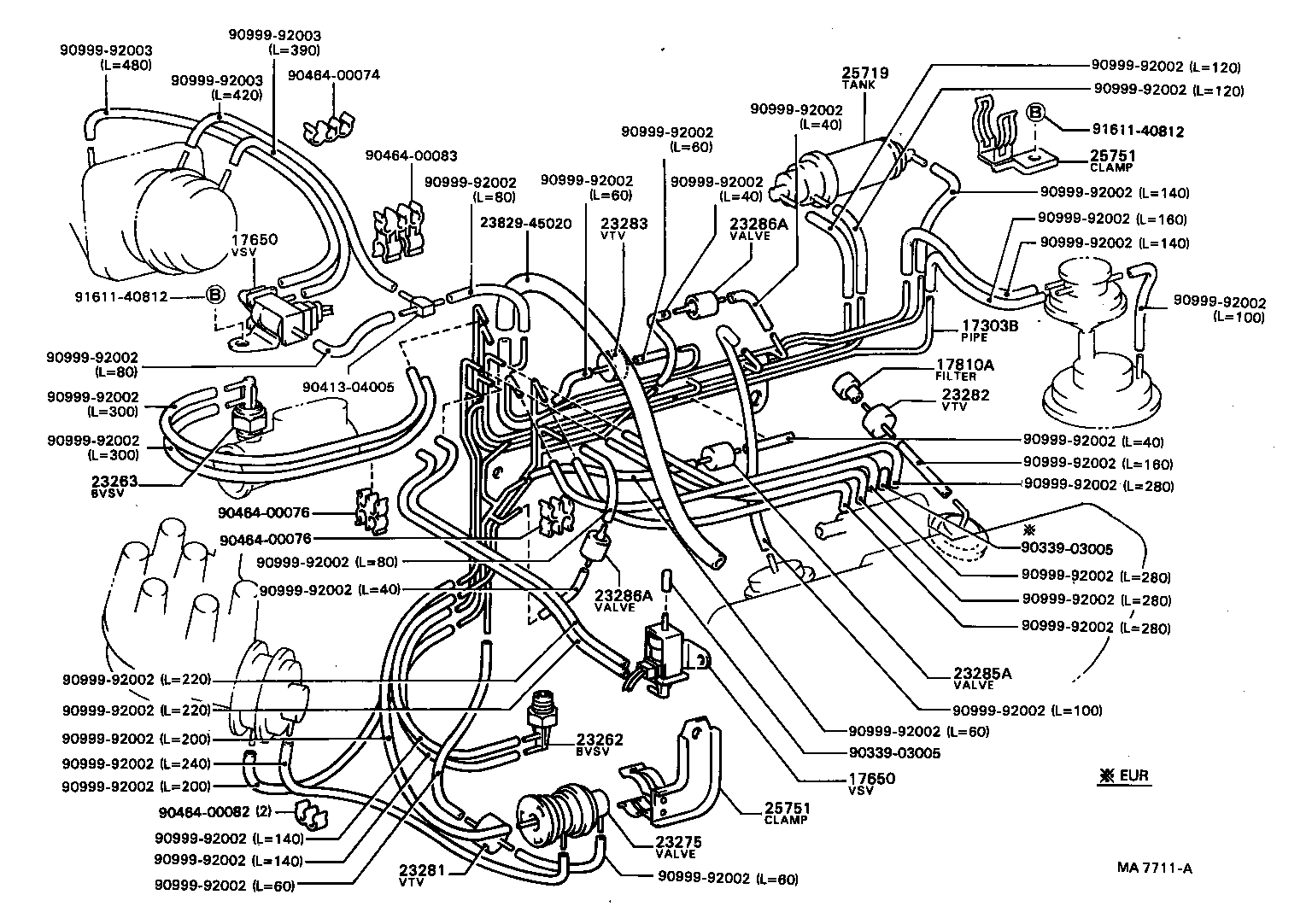  CRESSIDA |  VACUUM PIPING