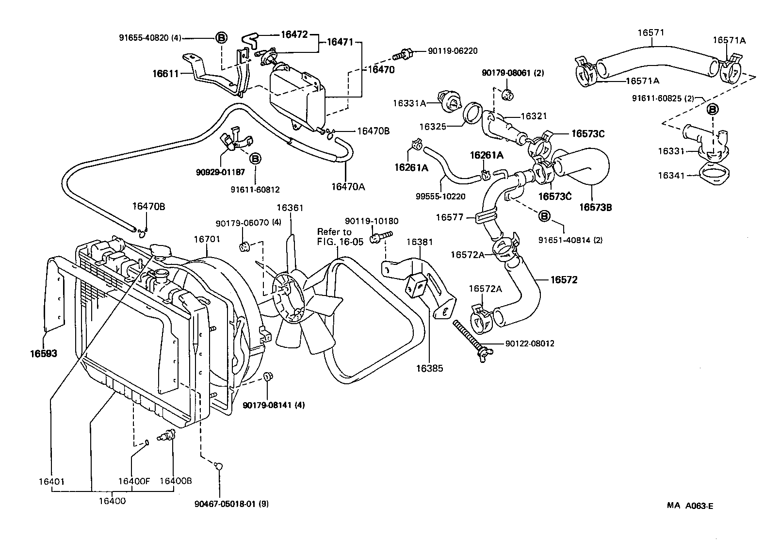  DYNA150 |  RADIATOR WATER OUTLET