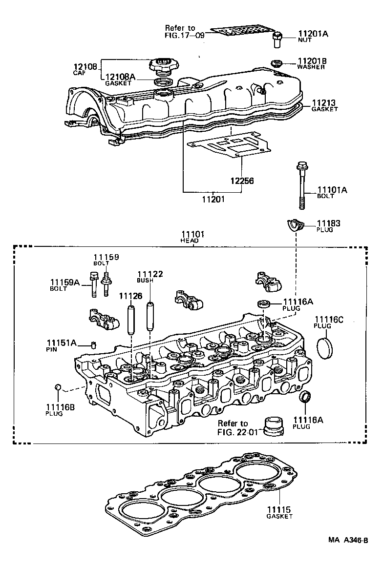  HIACE VAN COMUTER |  CYLINDER HEAD