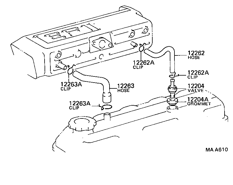  HILUX |  VENTILATION HOSE