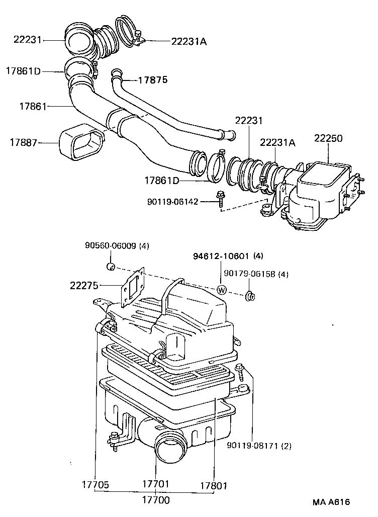  HILUX |  AIR CLEANER