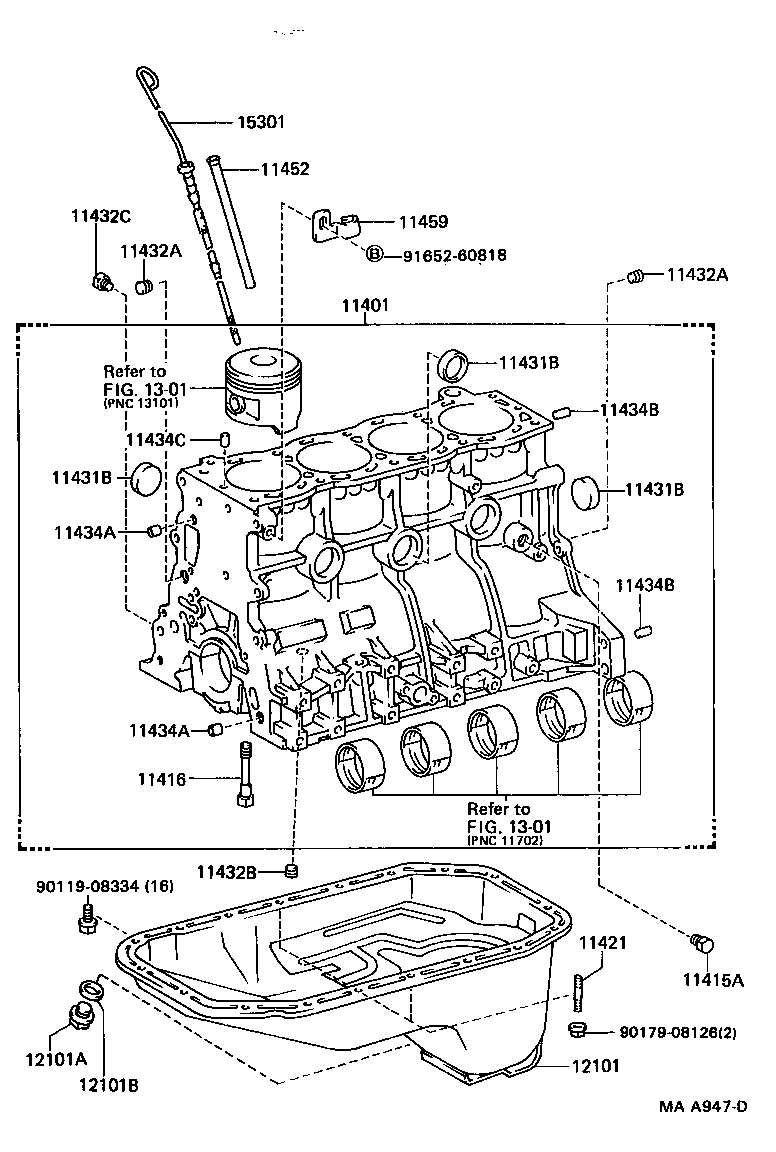  4 RUNNER TRUCK |  CYLINDER BLOCK