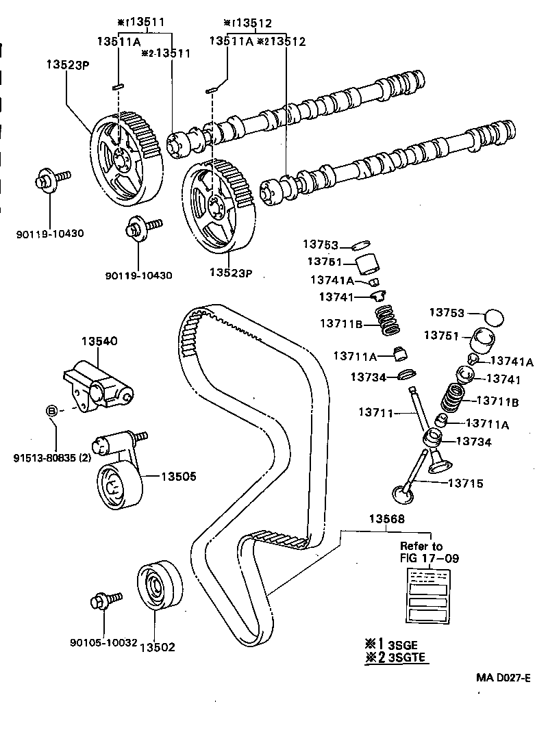  CELICA |  CAMSHAFT VALVE