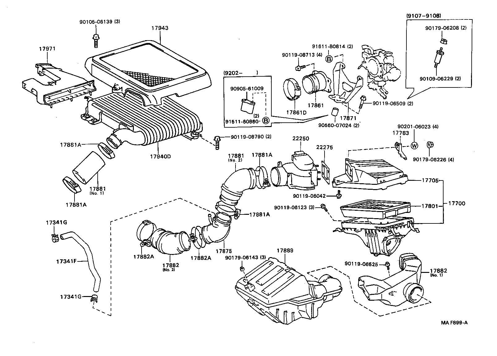  CELICA |  AIR CLEANER