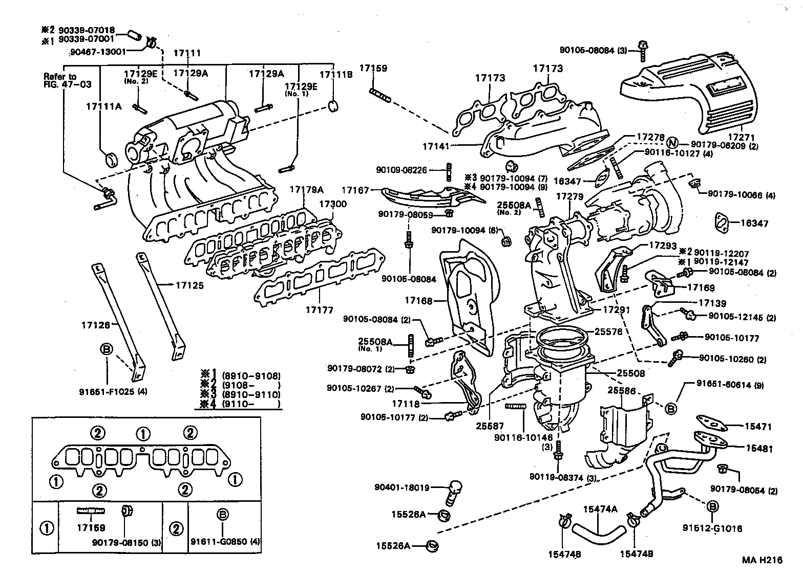  CELICA |  MANIFOLD