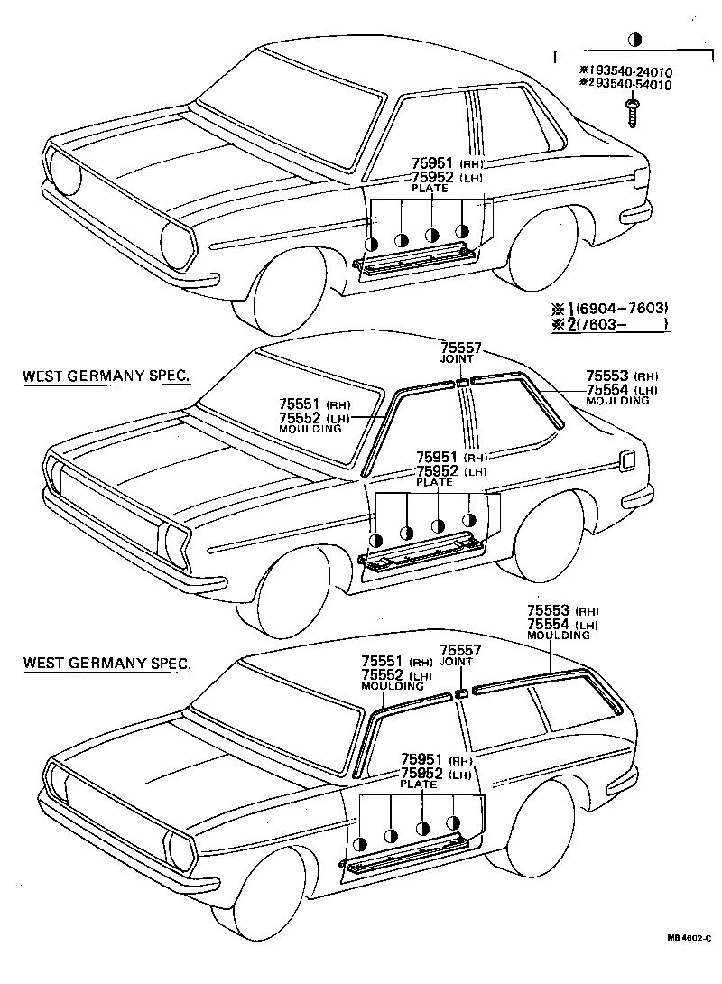  1000 |  SIDE MOULDING