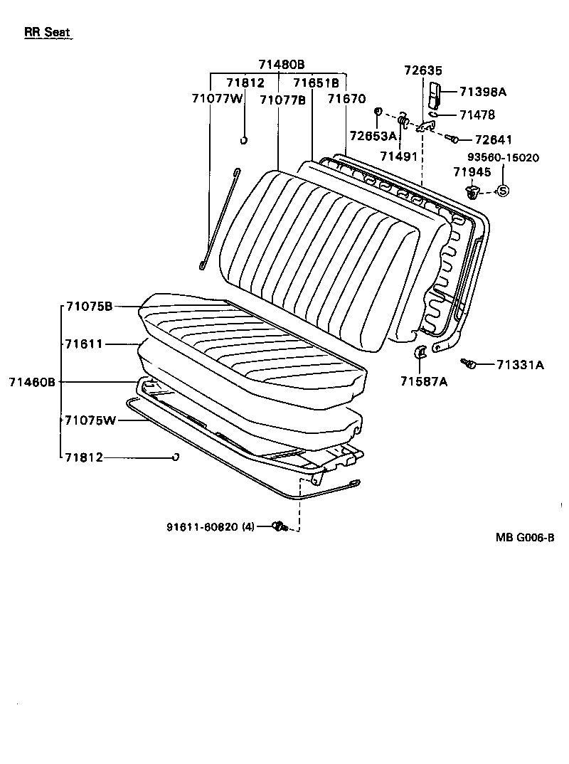  HILUX |  SEAT SEAT TRACK