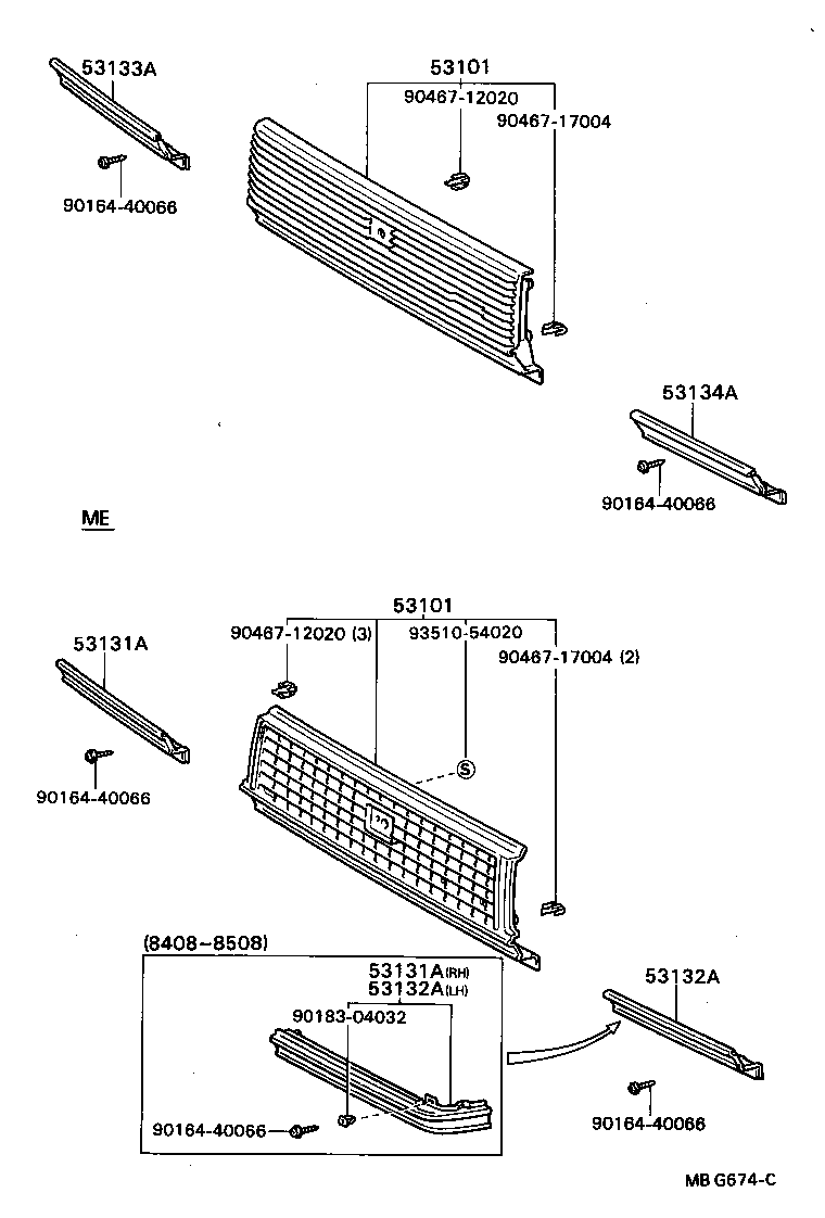  CRESSIDA |  RADIATOR GRILLE