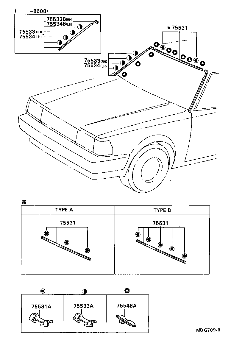  CRESSIDA |  FRONT MOULDING