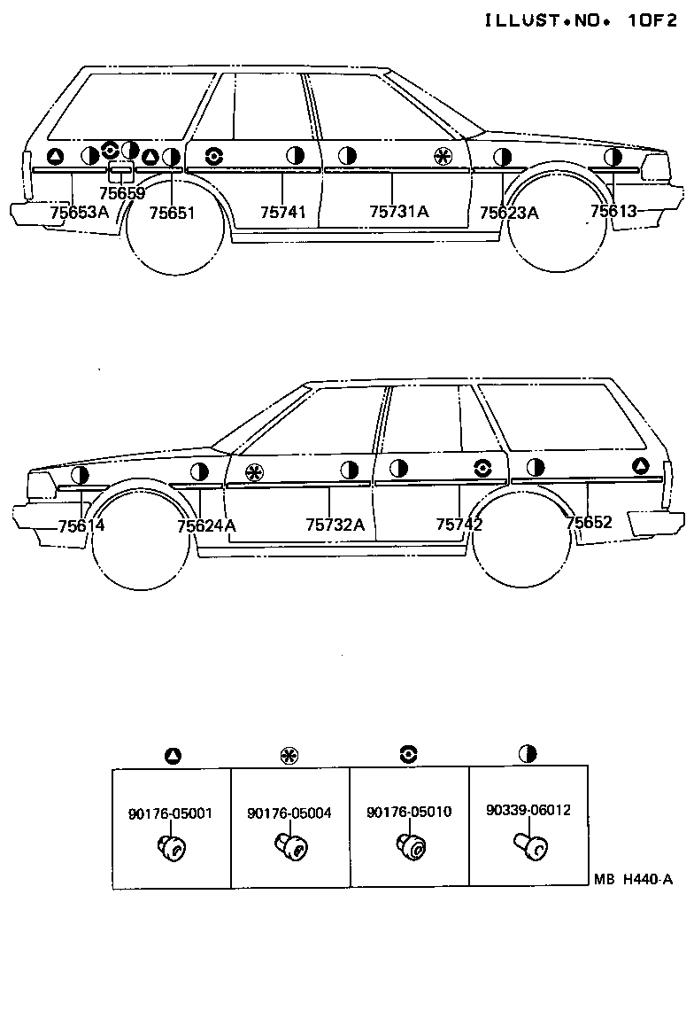  CRESSIDA |  SIDE MOULDING