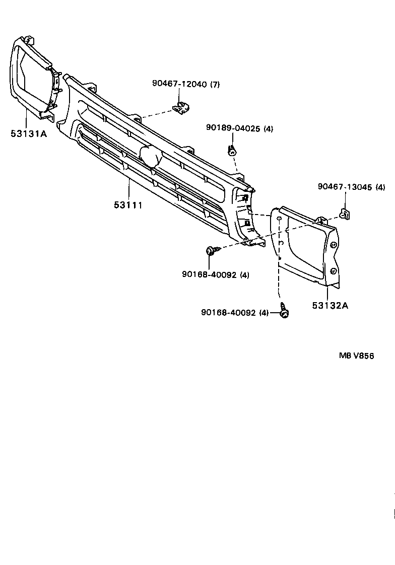  HILUX JPP |  RADIATOR GRILLE