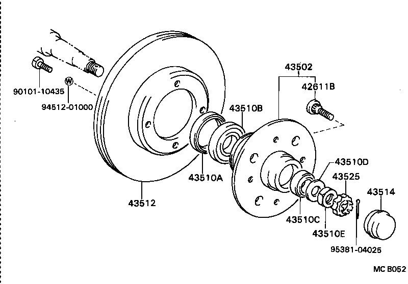  CRESSIDA |  FRONT AXLE HUB