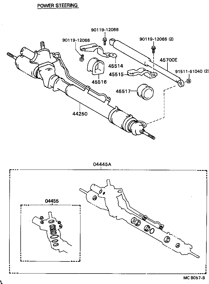  CRESSIDA |  FRONT STEERING GEAR LINK