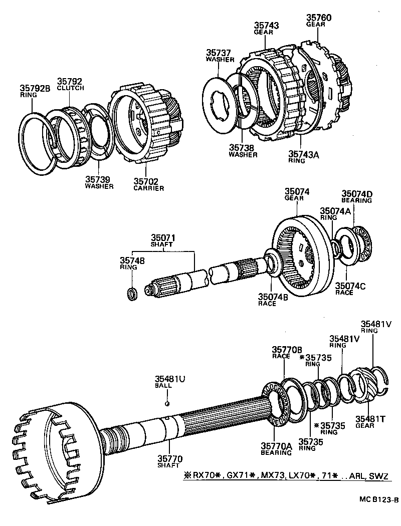  CRESSIDA |  PLANETARY GEAR REVERSE PISTON COUNTER GEAR ATM