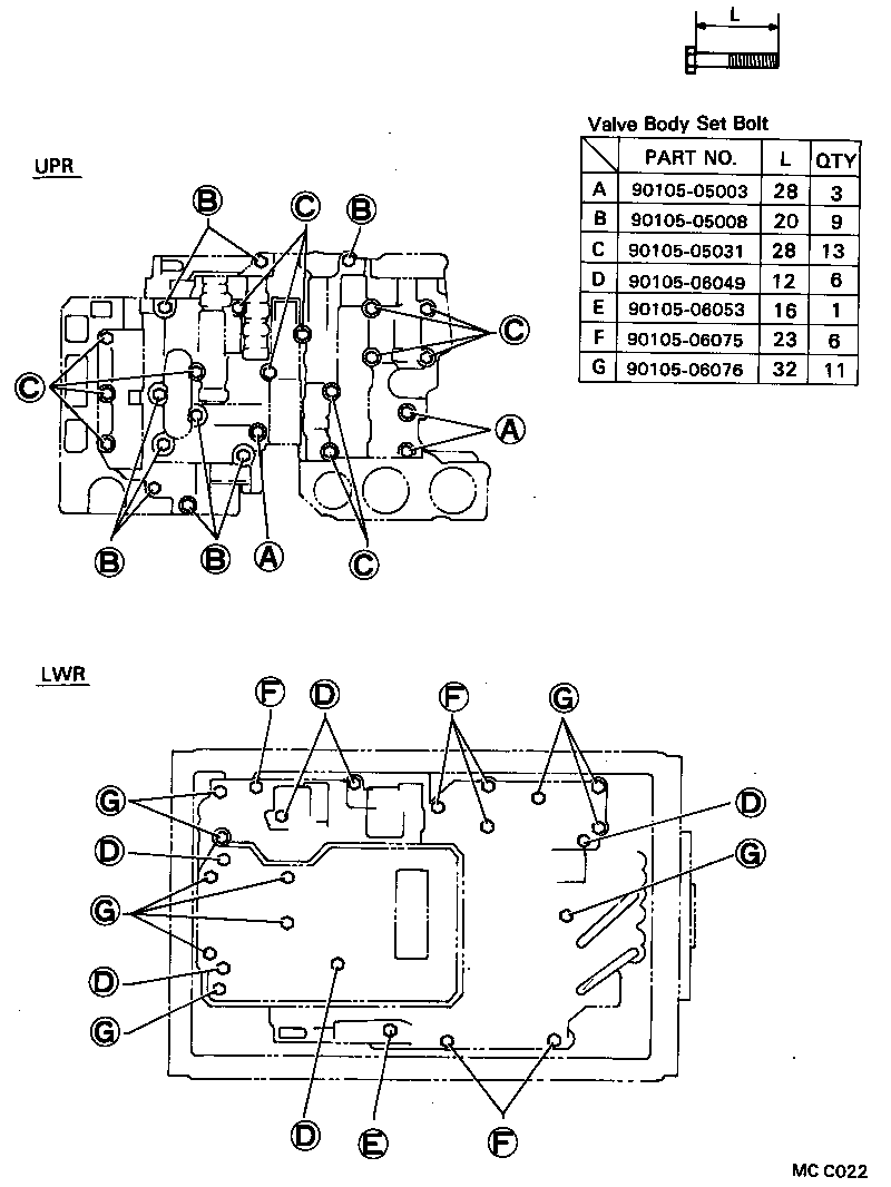  HILUX |  VALVE BODY OIL STRAINER ATM