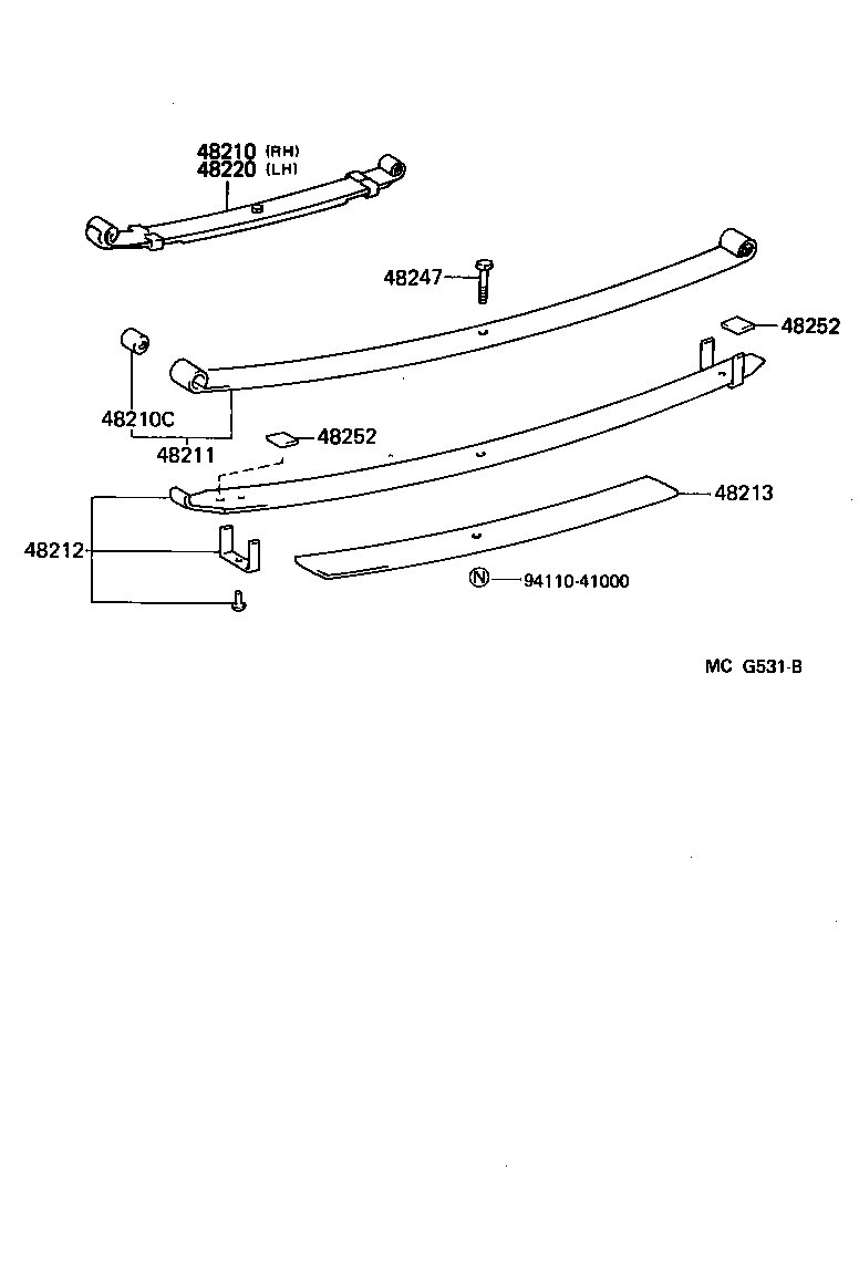  4 RUNNER TRUCK |  REAR SPRING SHOCK ABSORBER