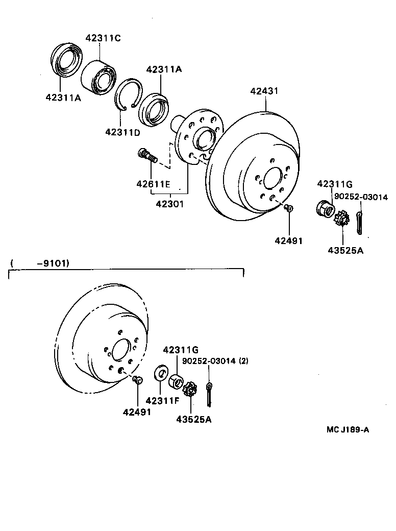  CELICA |  REAR AXLE SHAFT HUB