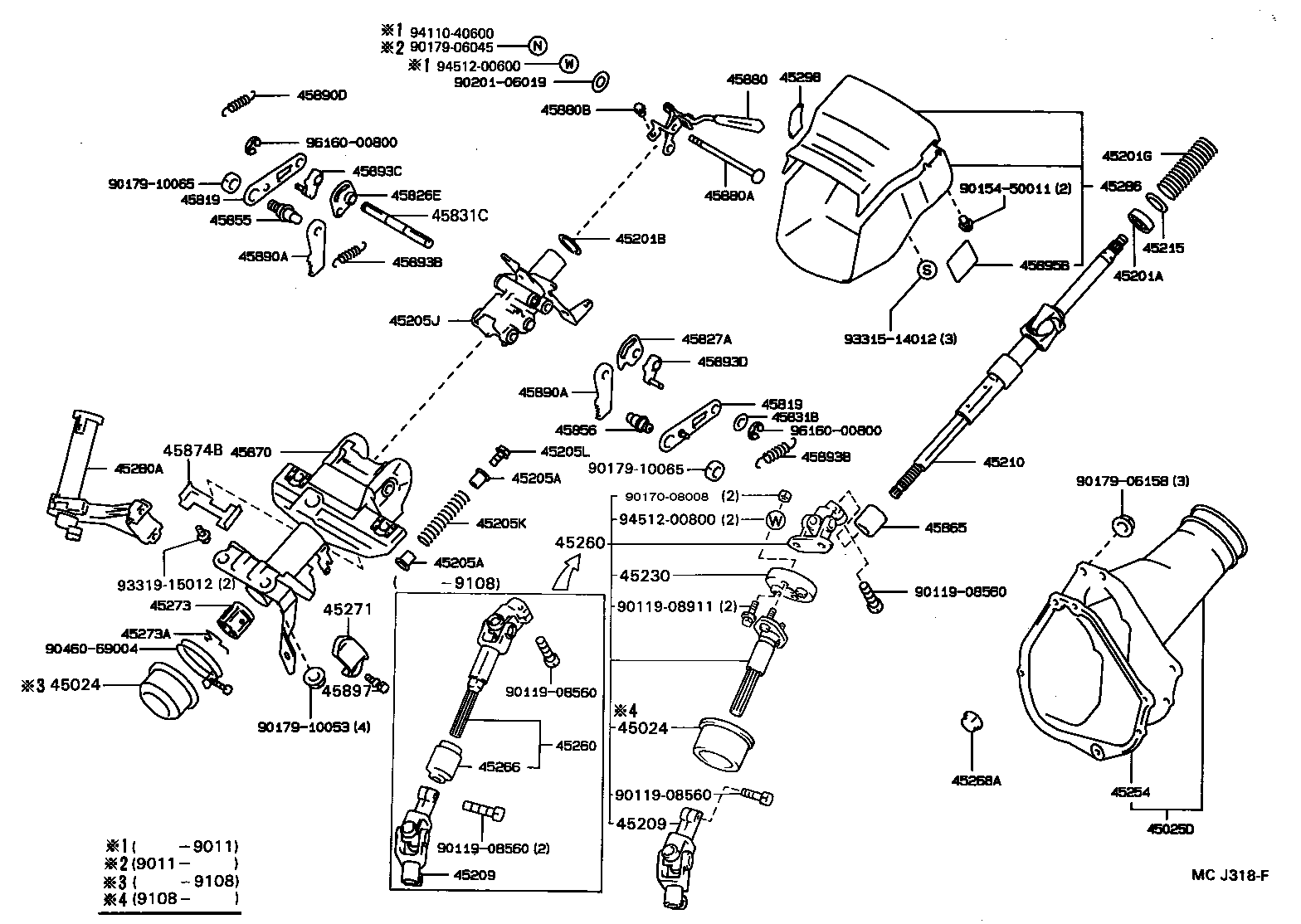  CELICA |  STEERING COLUMN SHAFT