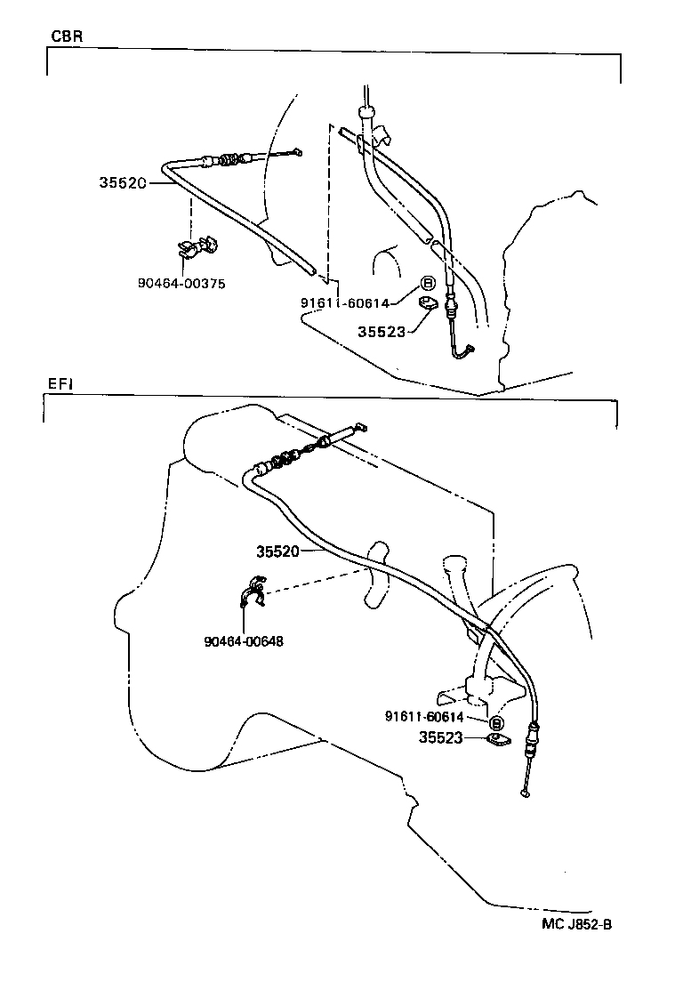  STARLET |  THROTTLE LINK VALVE LEVER ATM